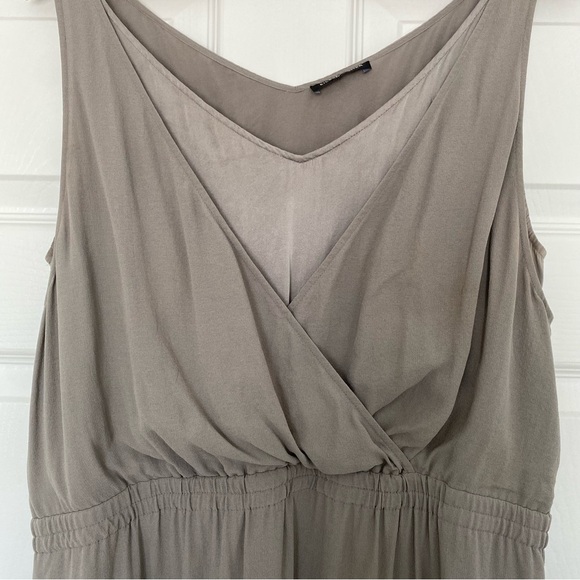 Eileen Fisher Grey Silk Sleeveless Dress Size XL - Picture 6 of 13
